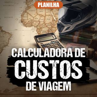 Planilha de custos de viagem